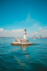 lighthouse in Istanbul Bosphorus Kadikoy
