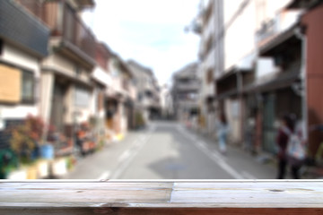 Background on the table  