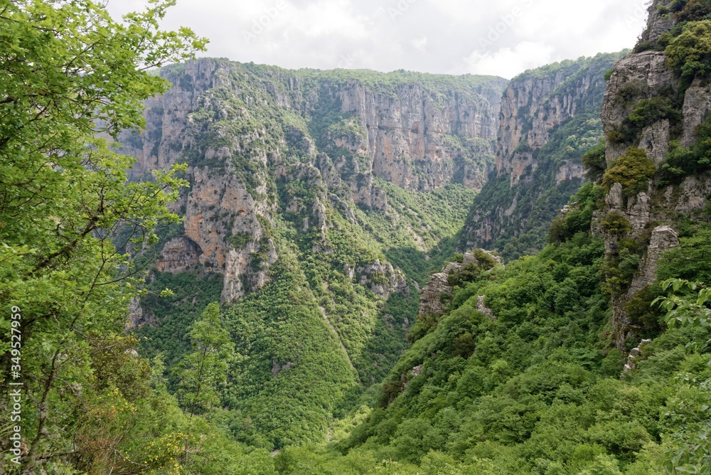 Canvas Prints griechenland - vikos-aoos nationalpark - vikos schlucht