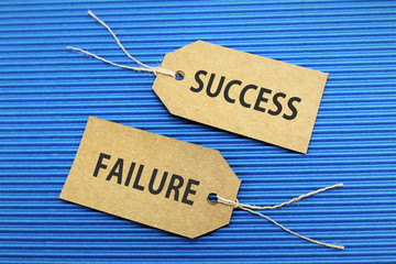 成功と失敗のタグ