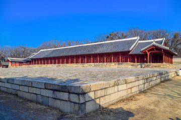 Jongmyo Shrine In Seoul