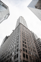 Fototapeta na wymiar Skyscrapers of New York City