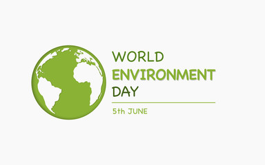 World Environment day, earth day and eco friendly concept, Vector illustration