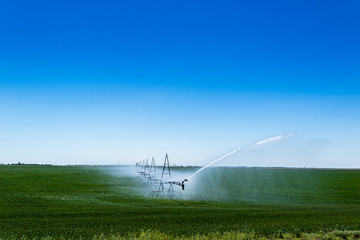 Farm water irrigation system is aumtomatized farms