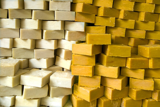 Pistacia (Bittim / and Olive Oil Soap Bar from Mardin, Turkey.
