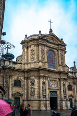 Fototapeta premium Eglise Notre Dame church in Bordeaux, France