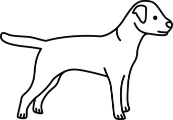 An icon illustration of a Border Terrier