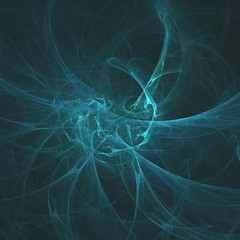 Abstract fractal art background in illustration space geometry. Colorful psychedelic background. Consists of fractal texture and is suitable for use in projects on imagination, creativity and design