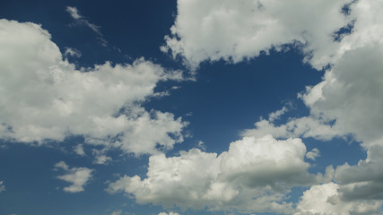 Blue sky with clouds background