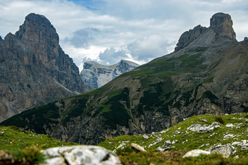 mountain landscape in the alps