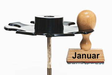 Stempel Januar