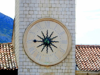 Zegar w Dubrowniku