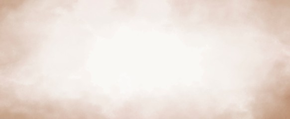 brown watercolor background hand-drawn with copy space for text or image with soft lightand. paper illustration desktop site