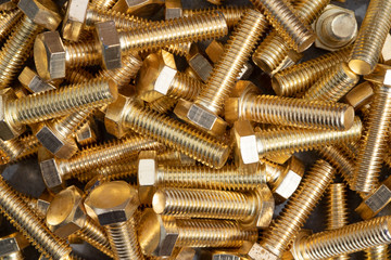 brass bolts - Powered by Adobe