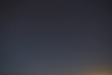 night dark starry sky natural background