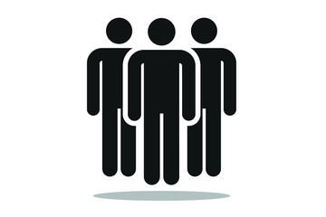 avoid crowd icon. corona virus protection icon