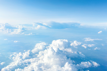 blue sky with clouds