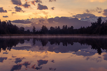 Lake Matheson Mount Cook