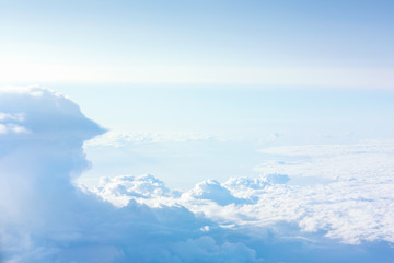 blue sky with clouds