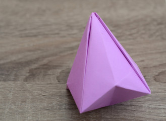 Lovely modular origami Triangle