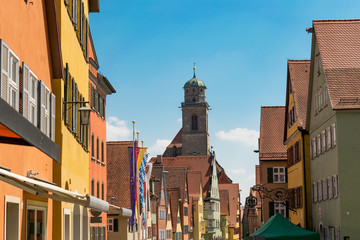 Dinkelsbühl ist eine Stadt in Mittelfranken (Bayern / Deutschland). Die mittelalterliche Altstadt...
