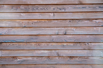 Dark wood texture. Abstract background of dark old wood panels. Painted village fence.