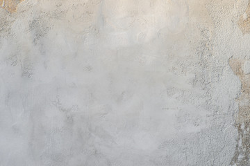 white background of natural cement or stone old wall texture