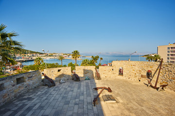 View of Cesme from the castle