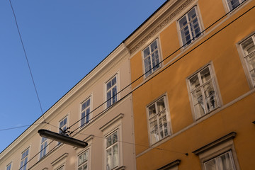 Fototapeta na wymiar Facades in Vienna
