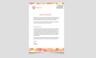 Modern letterhead designs