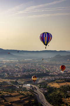 Festiva internacional de vuelos en globo aerost&aacute;tico, Igualada