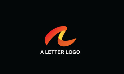 Fototapeta premium A letter logo