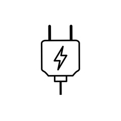 Plug Icon Design Vector Template