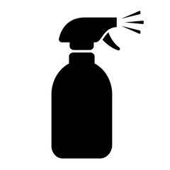Spray bottle vector icon