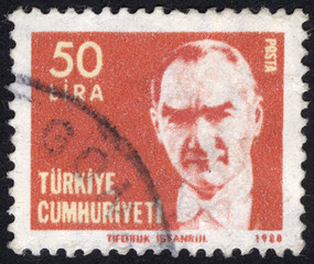Postage stamps of the Republic of Turkey is offset printing Postal Telegraph and Telephone institutions. Republic of Turkey postage stamps.