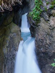 Wąwóz Sigmund-Thun Klamm, wodospad - Kaprun, Austria 