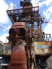 historische Tagebautechnik