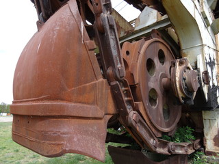 historische Tagebautechnik