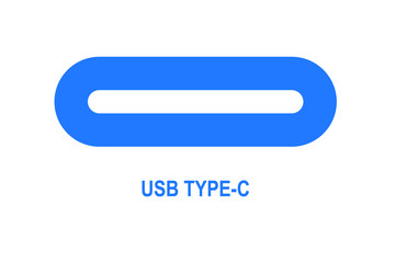 type-c icon. 