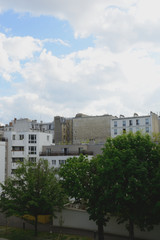 Fototapeta na wymiar NUAGES PARIS