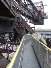 historische Tagebautechnik