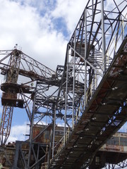 historische Tagebautechnik