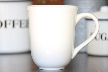 Coffee Mug - White - Bright - Farmhouse - Mockup