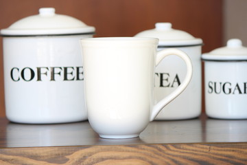 Coffee Mug - White - Bright - Farmhouse - Mockup