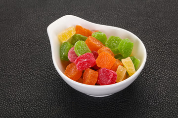 Sweet candied fruit