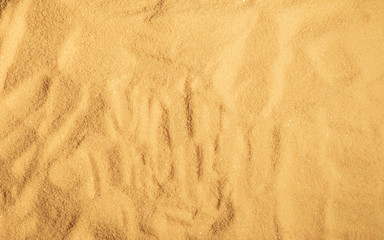 Sand beach texture and background.