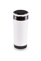 Thermo bottle isolated