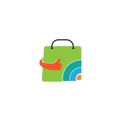 Shopping Bag Logo Template