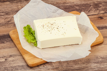 Greek cheese feta, still-life