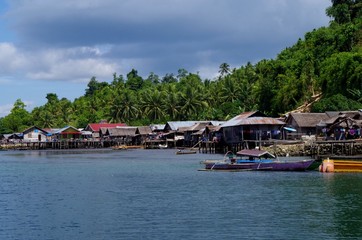 Fototapeta na wymiar Togians Islands, Indonesia